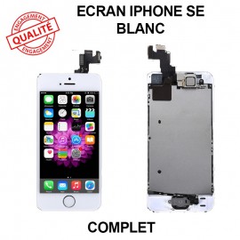 Ecran iphone SE blanc Complet